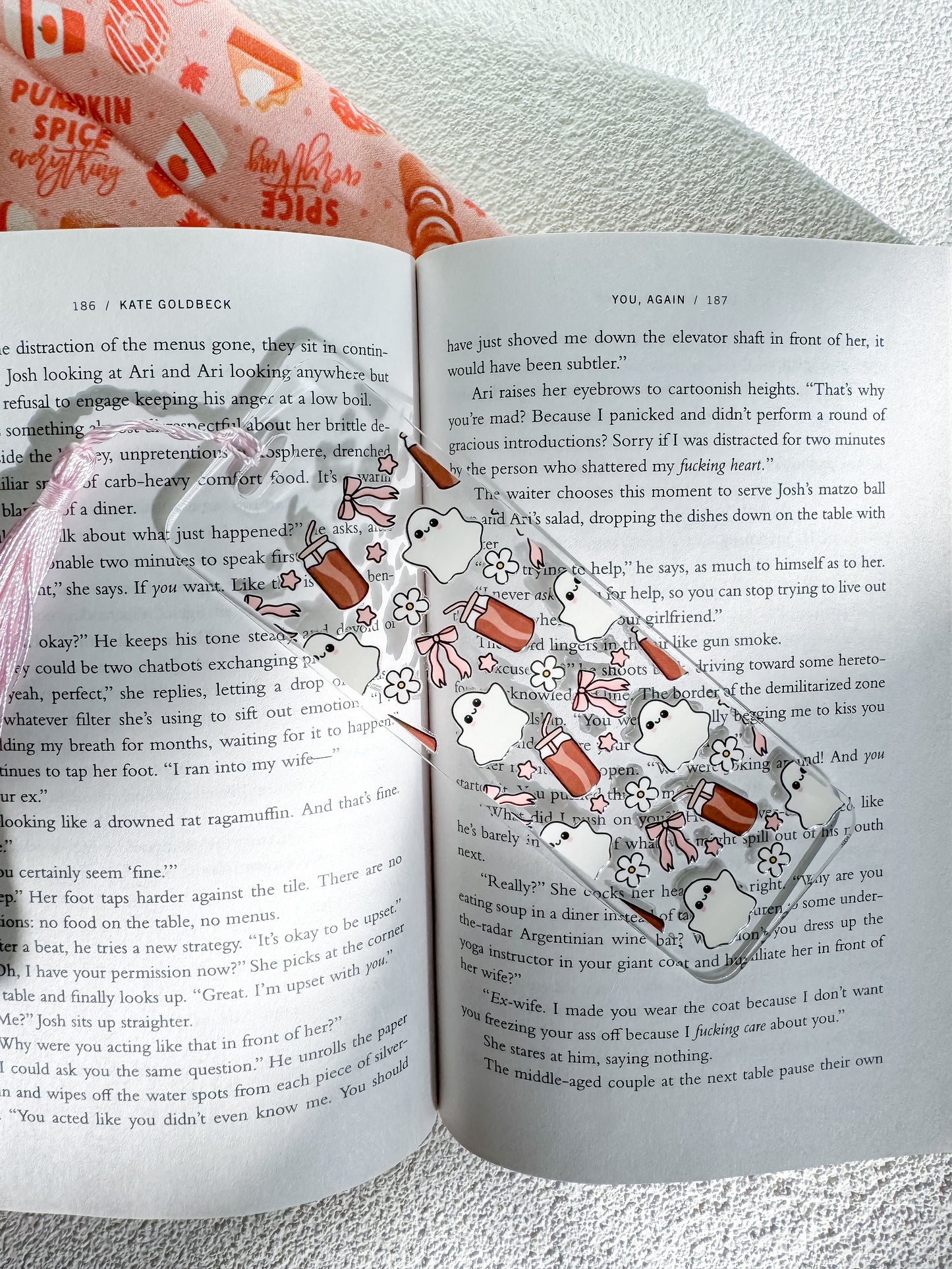 Ghosts and Coffee Bookmark