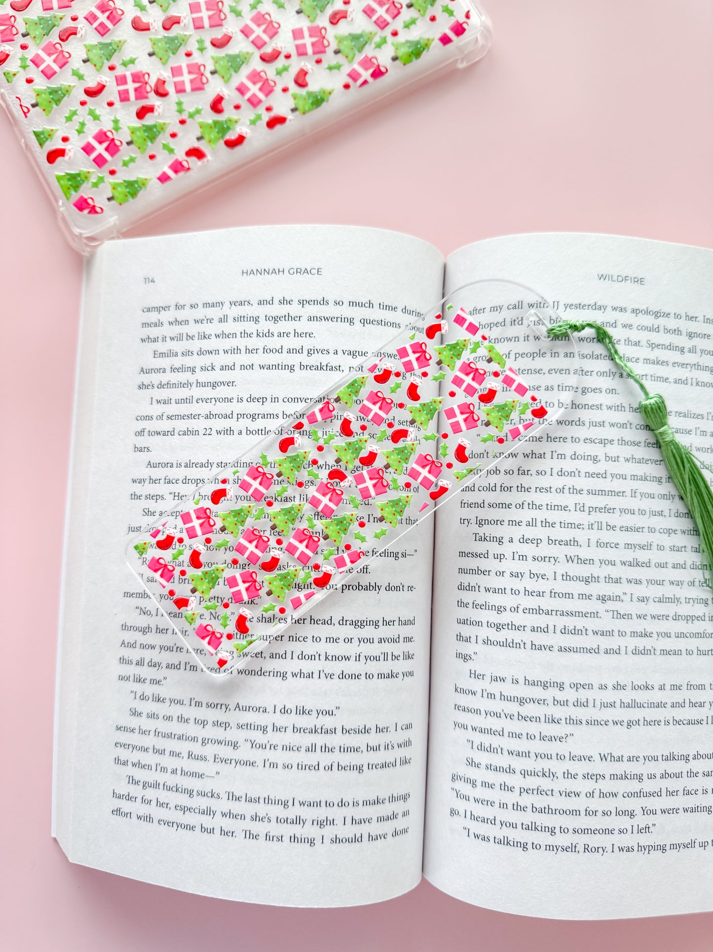 Christmas Trees and Presents Bookmark