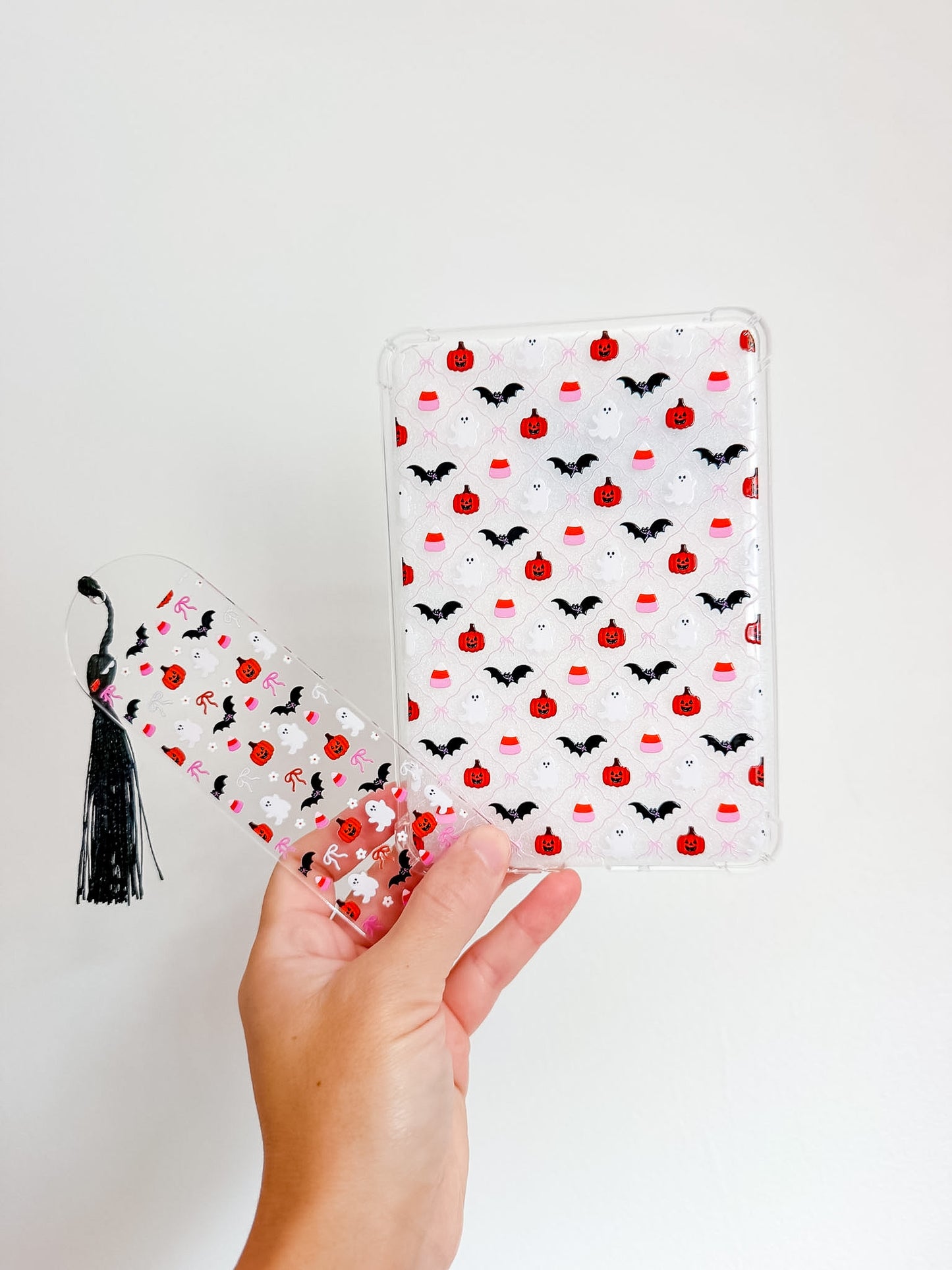 Girly Halloween Kindle Case and/or Bookmark [Combined Listing] – Spooky E-Reader Cover