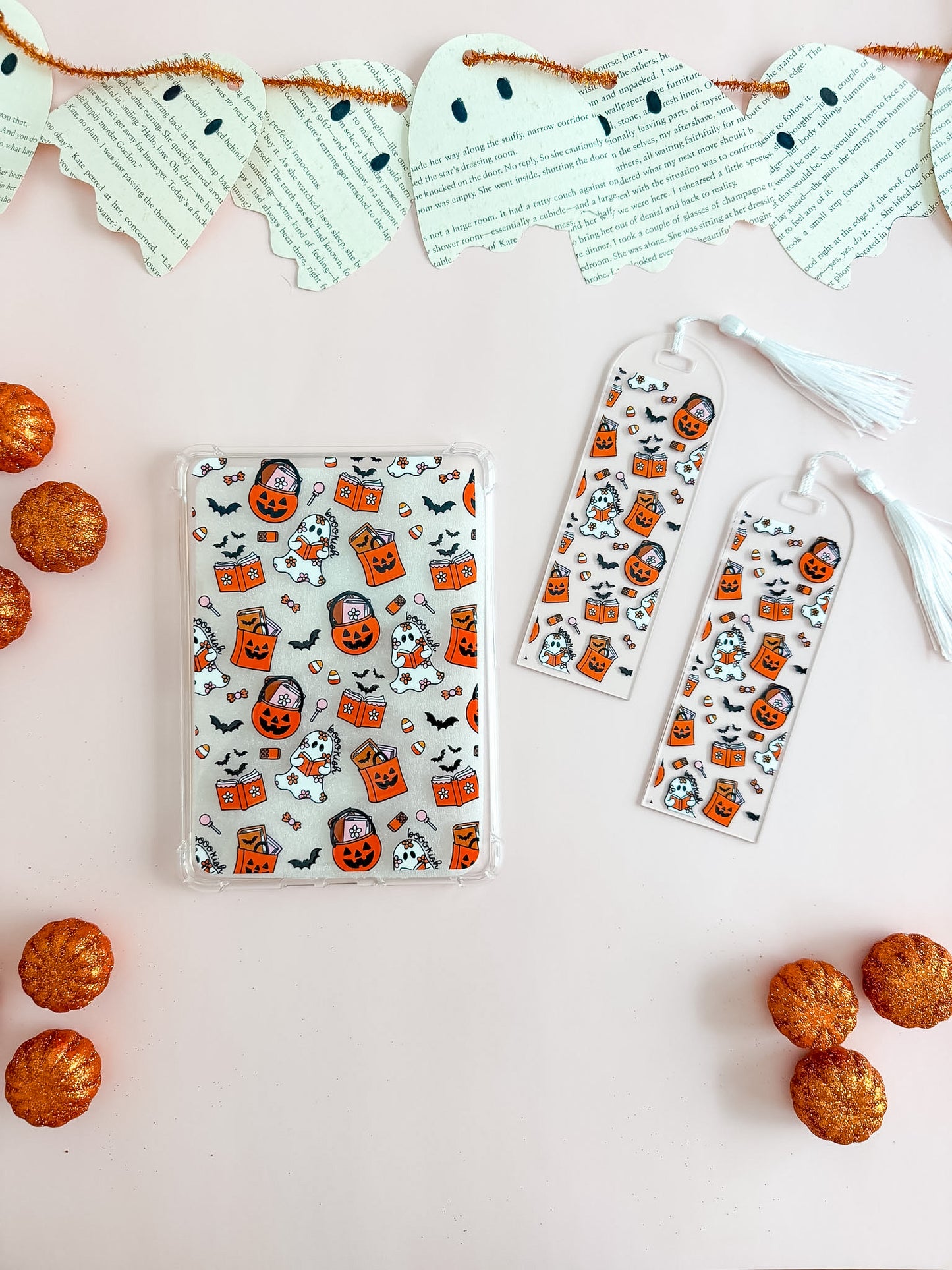 Boooookish E Reader Case and/or Bookmark [Combined Listing]