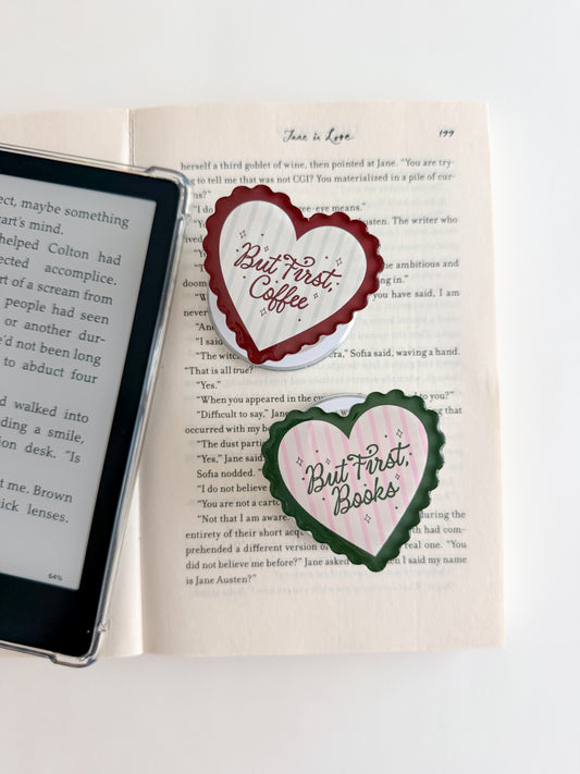 But First.. MagSafe Phone & E-Reader Grip – Bookish Phone Accessory