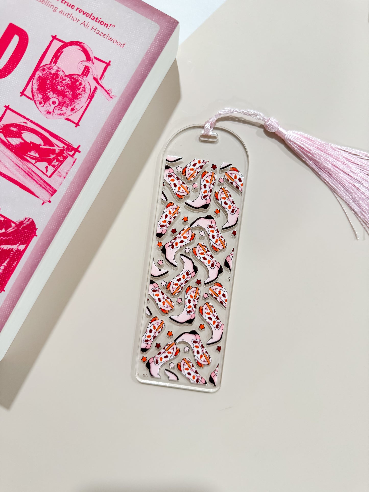 Fall Cowgirl Bookmark