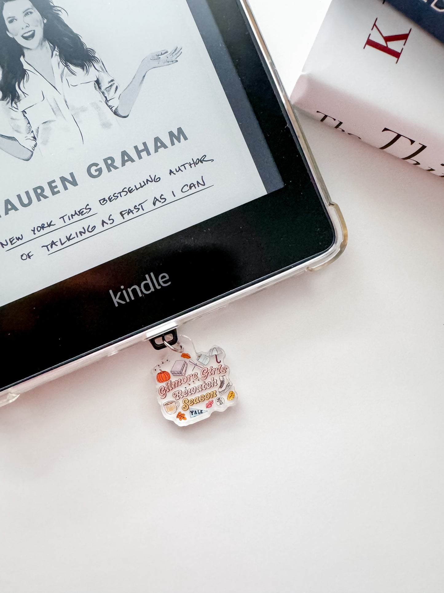 G.G. Ereader / Kindle Dust Plug Charm (Type C)