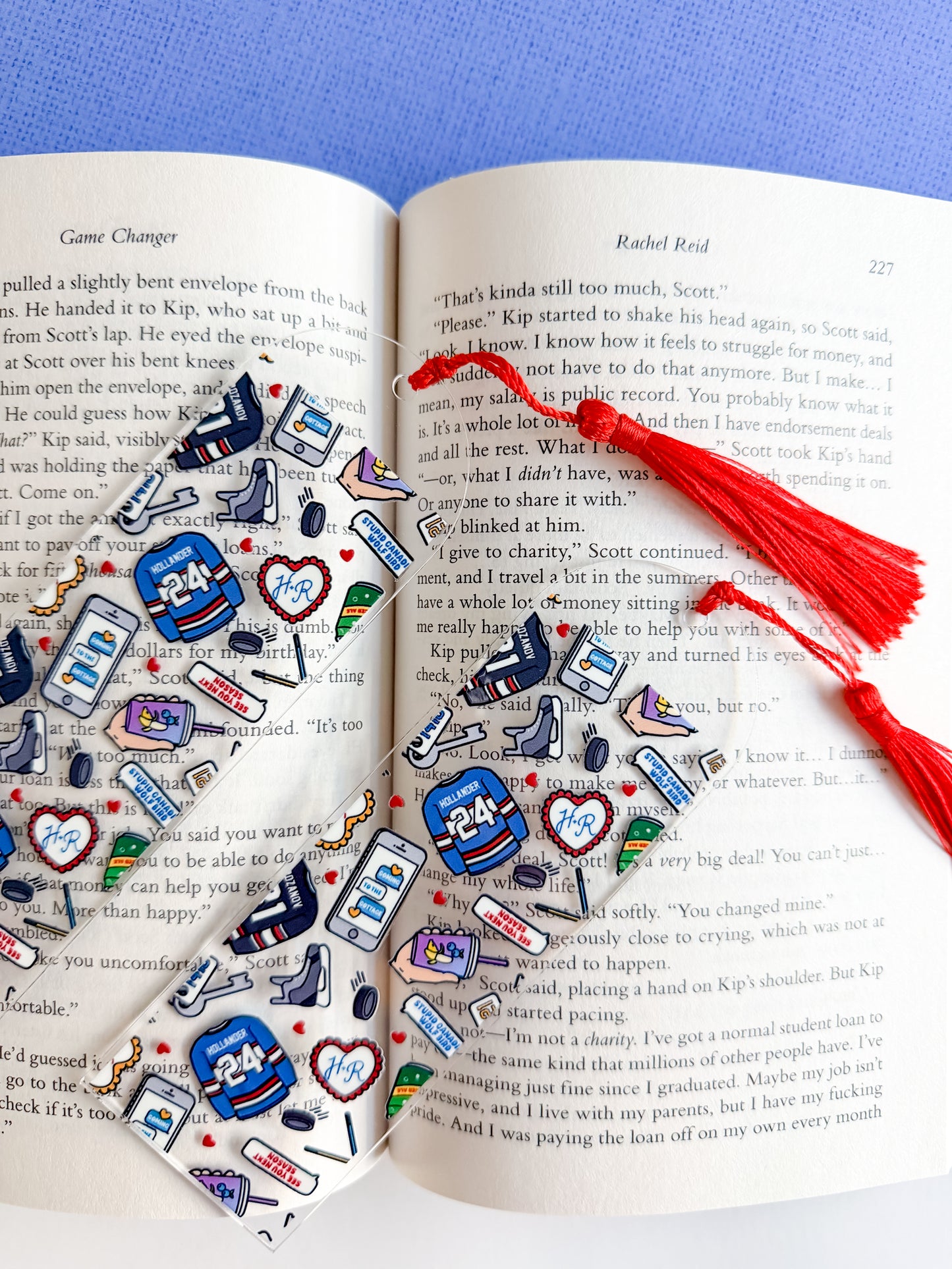 H.R. Kindle Case and/or Bookmark [Combined Listing] – Bookish E-Reader Cover