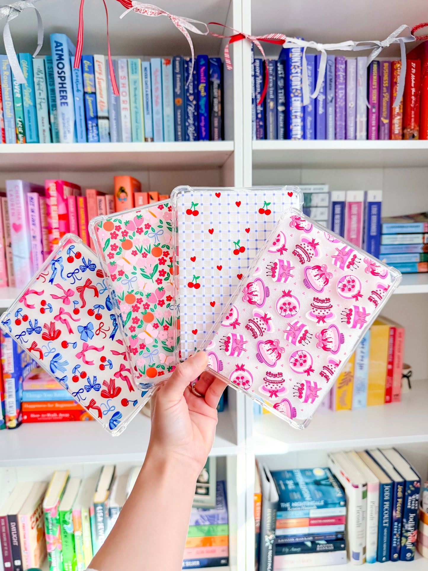 Cherry Grid E reader Case