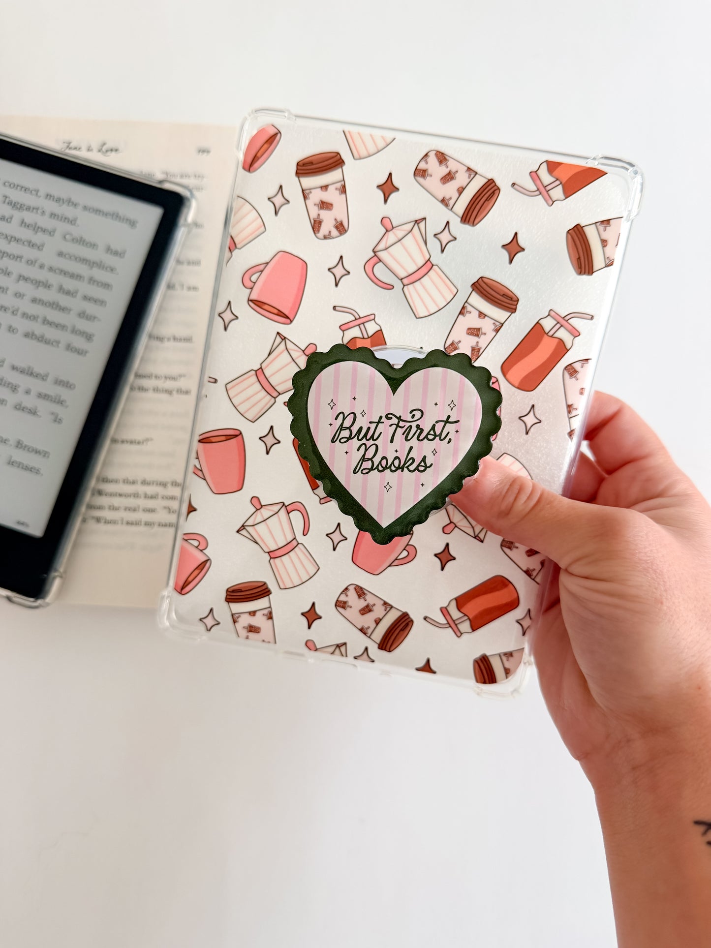 But First.. MagSafe Phone & E-Reader Grip – Bookish Phone Accessory