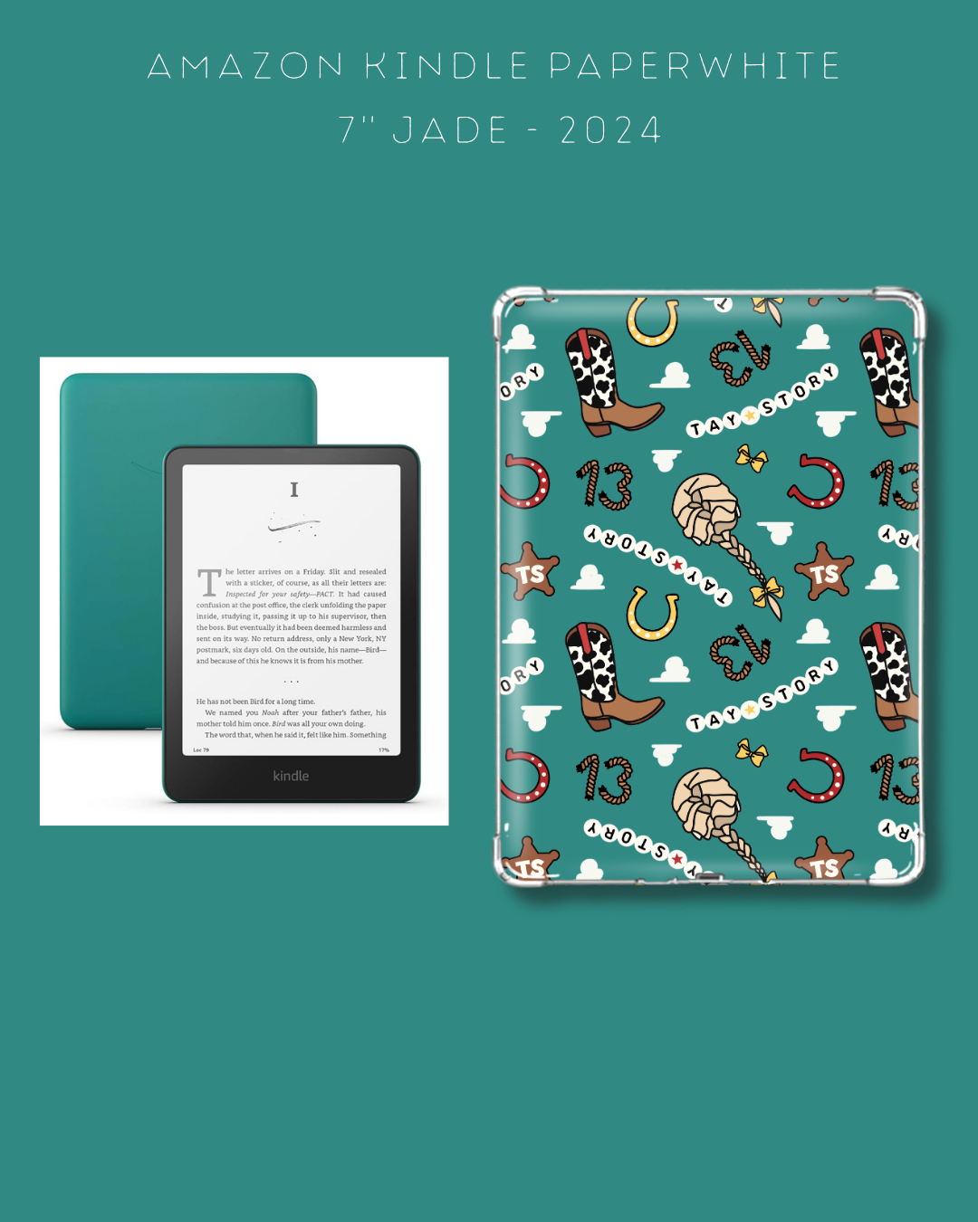 Tay Story T.S. Inspired Kindle Case