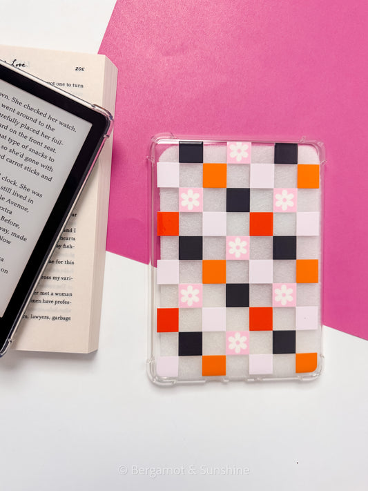 Summerween Checkerboard E Reader Case