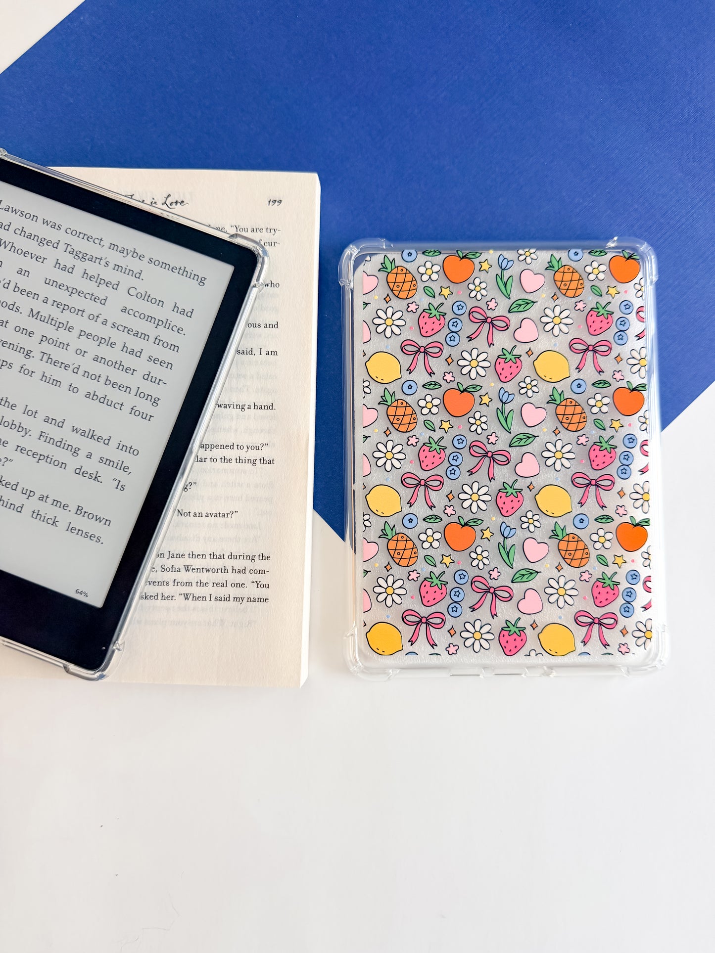 Berry Sweet Blooms Kindle Case