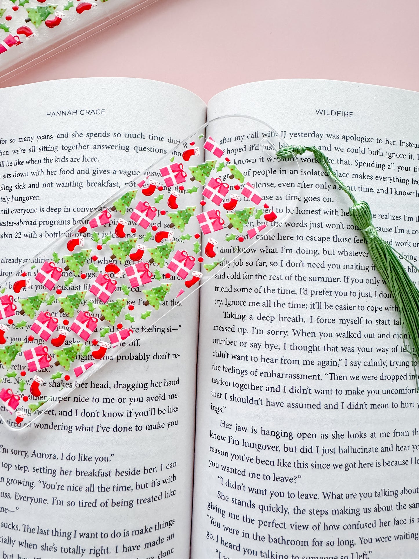 Christmas Trees and Presents Bookmark