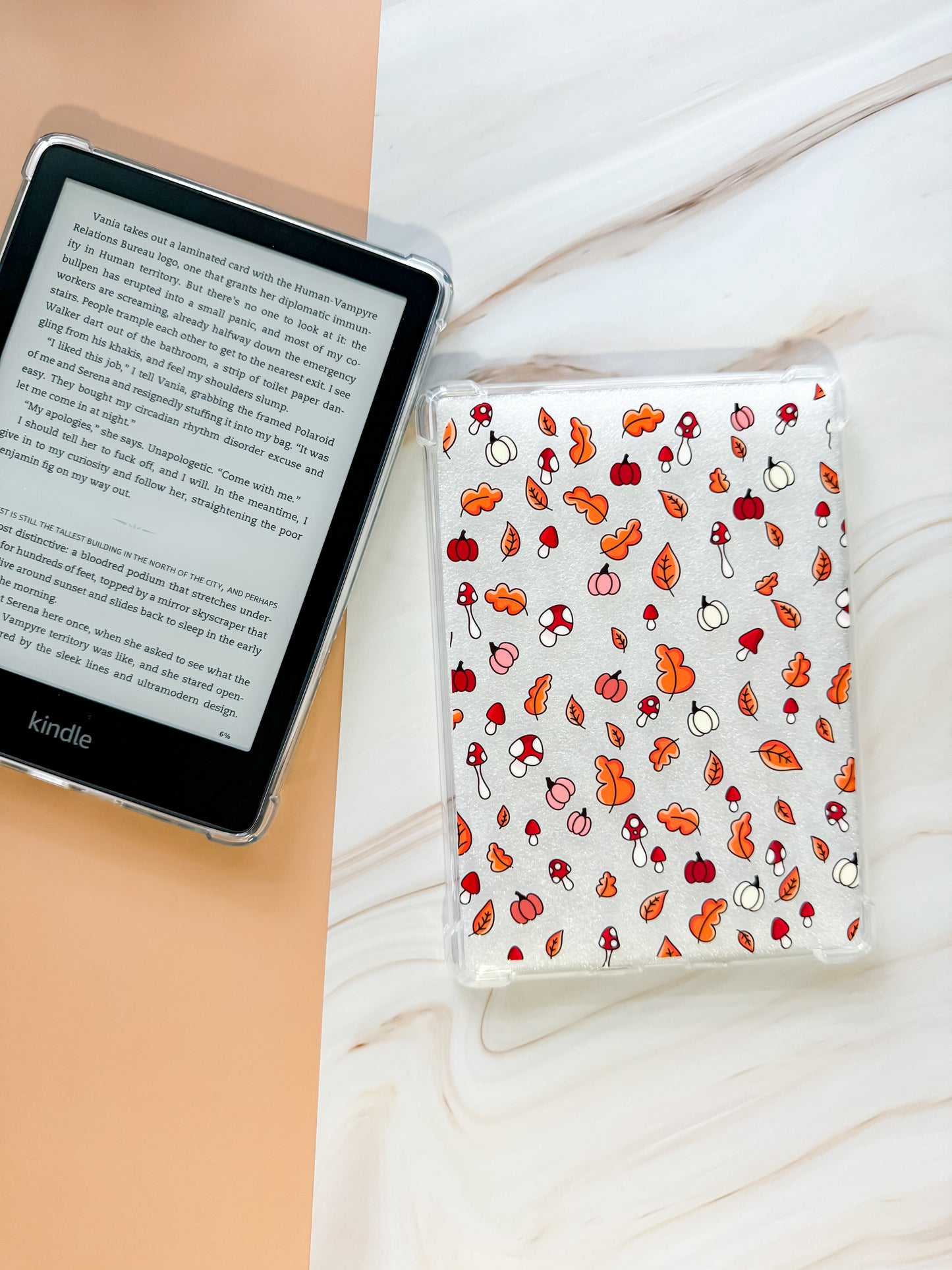 Minimalist Fall Kindle Paperwhite + Signature Case