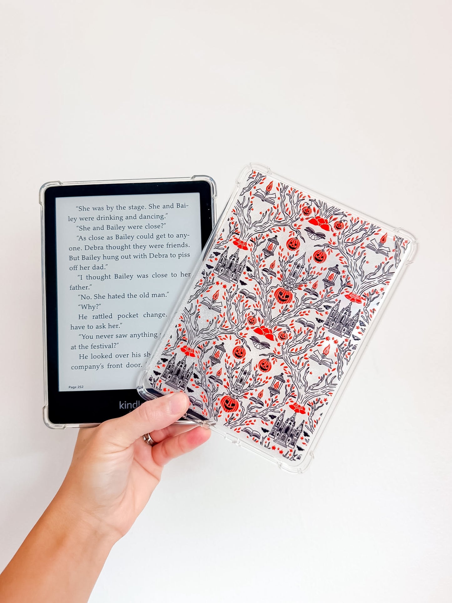 Spooky Mansion Kindle Case