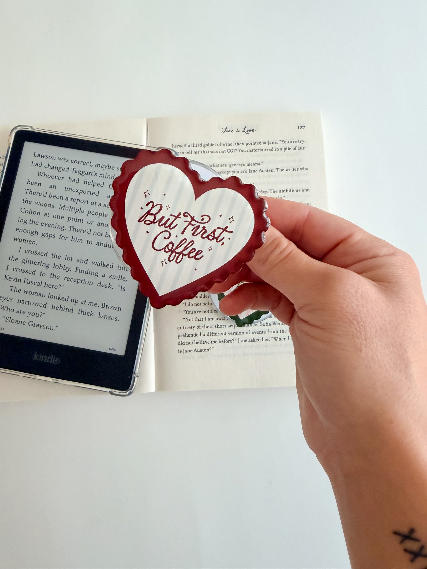 But First.. MagSafe Phone & E-Reader Grip – Bookish Phone Accessory