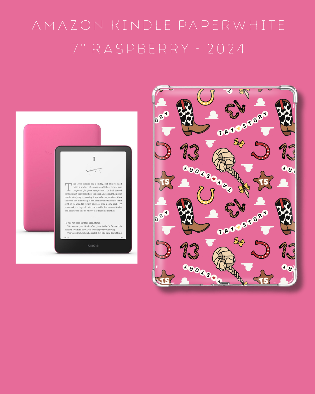 Tay Story T.S. Inspired Kindle Case