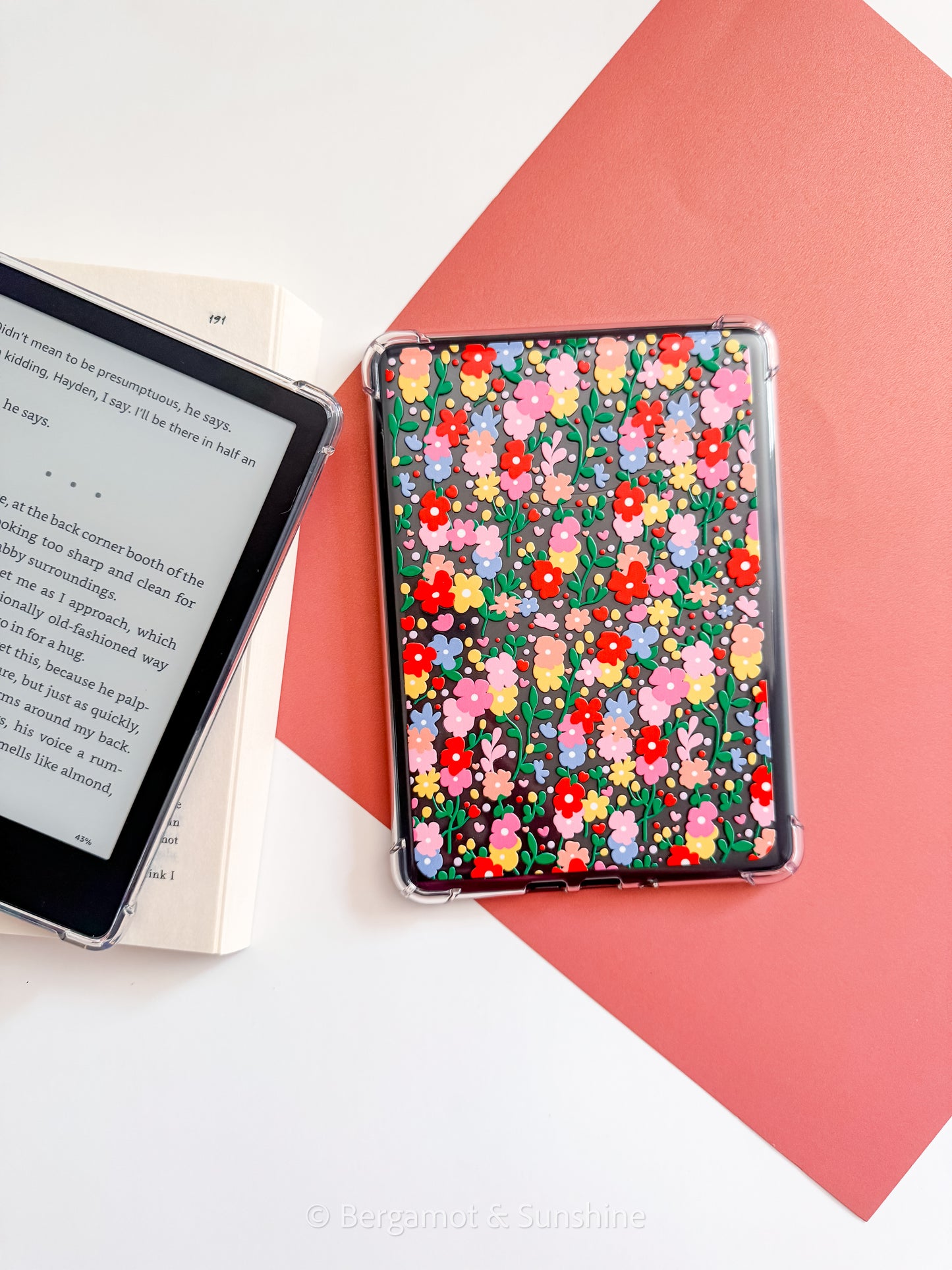Wildflower Confetti Kindle Case