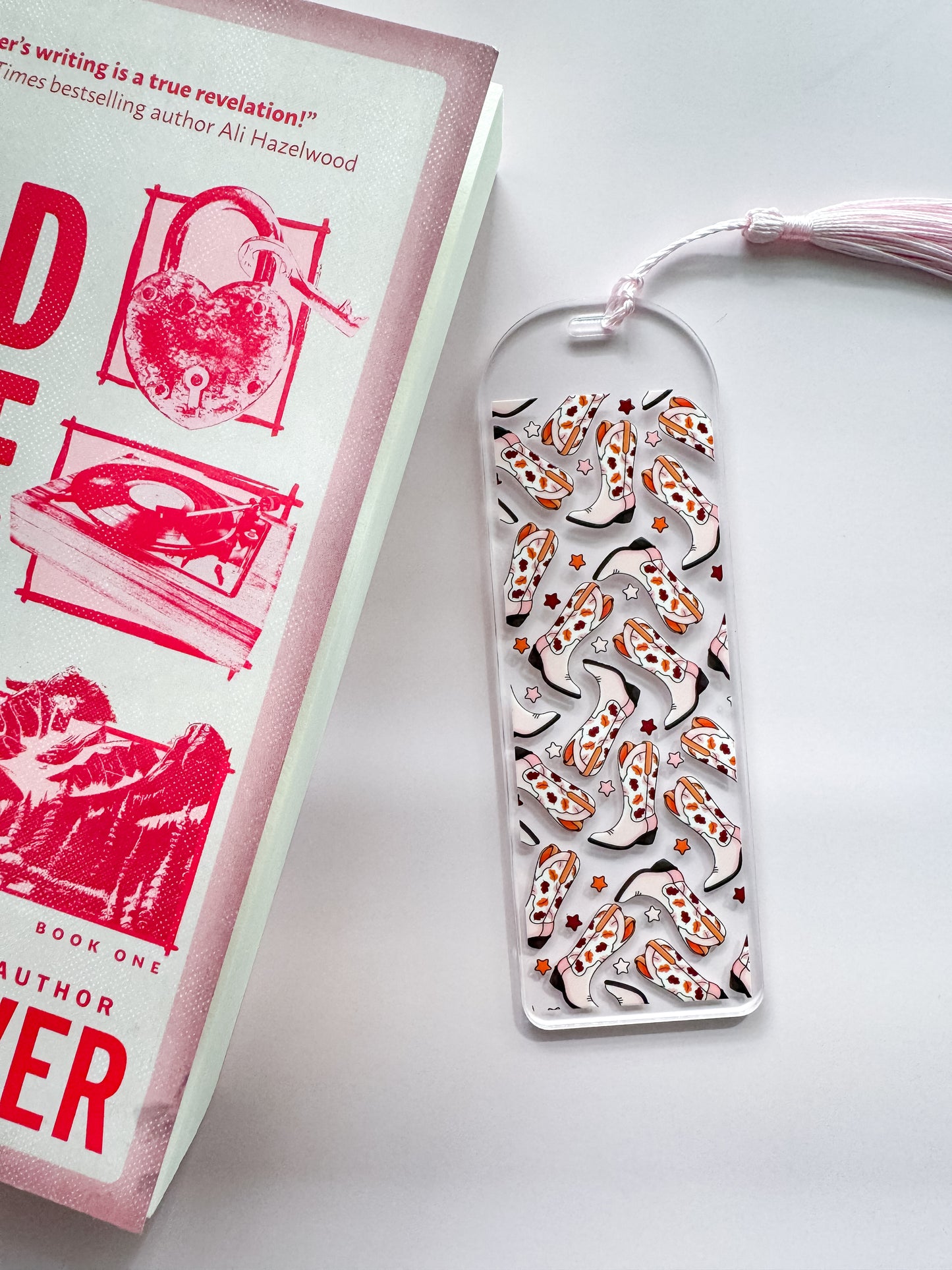 Fall Cowgirl Bookmark