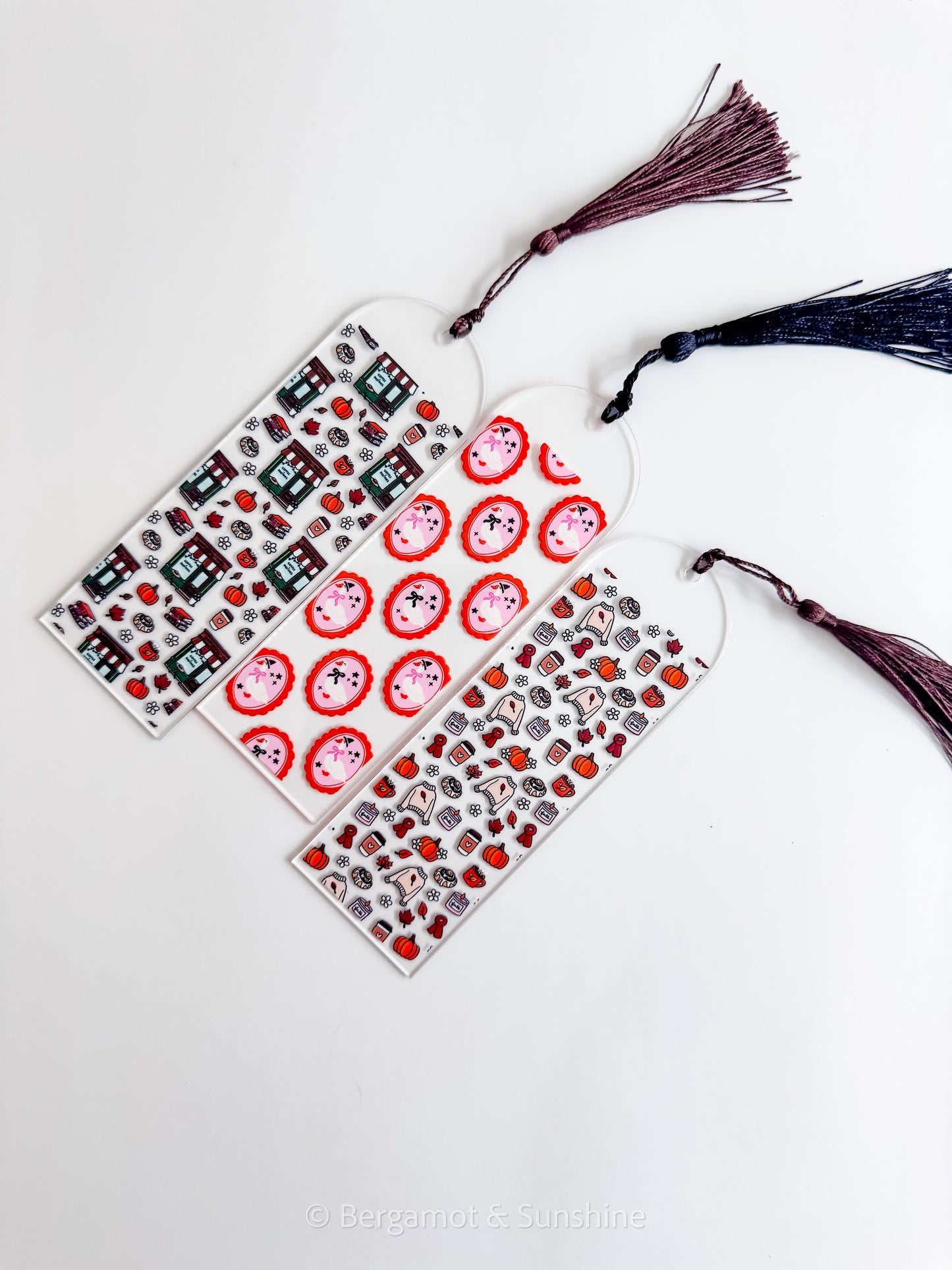 Spooky Geese Cameo Kindle Case and/or Bookmark [Combined Listing]