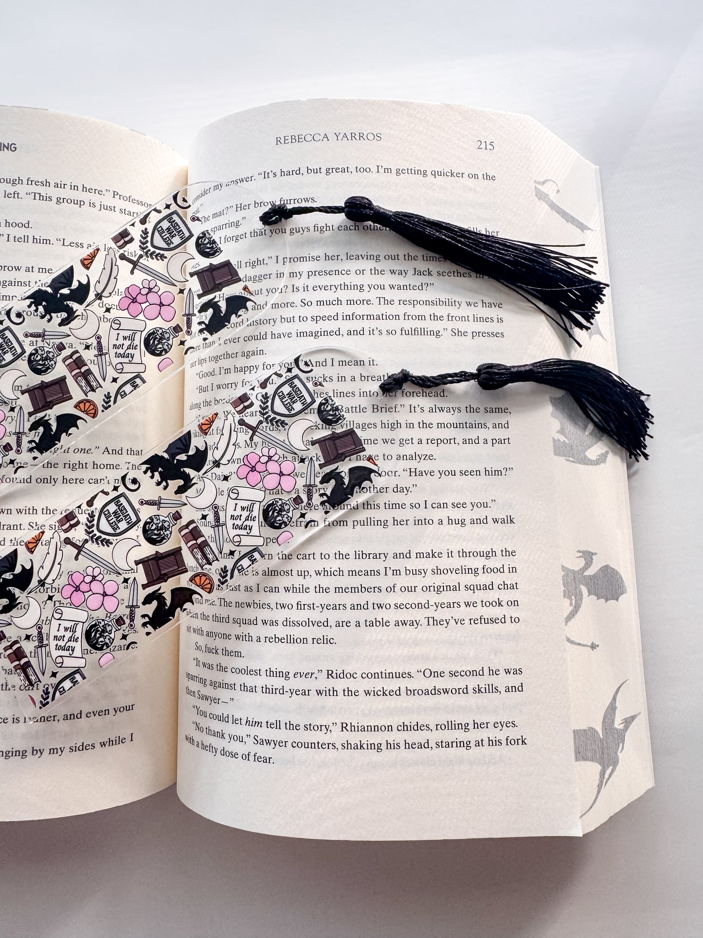 4W Acrylic Bookmark