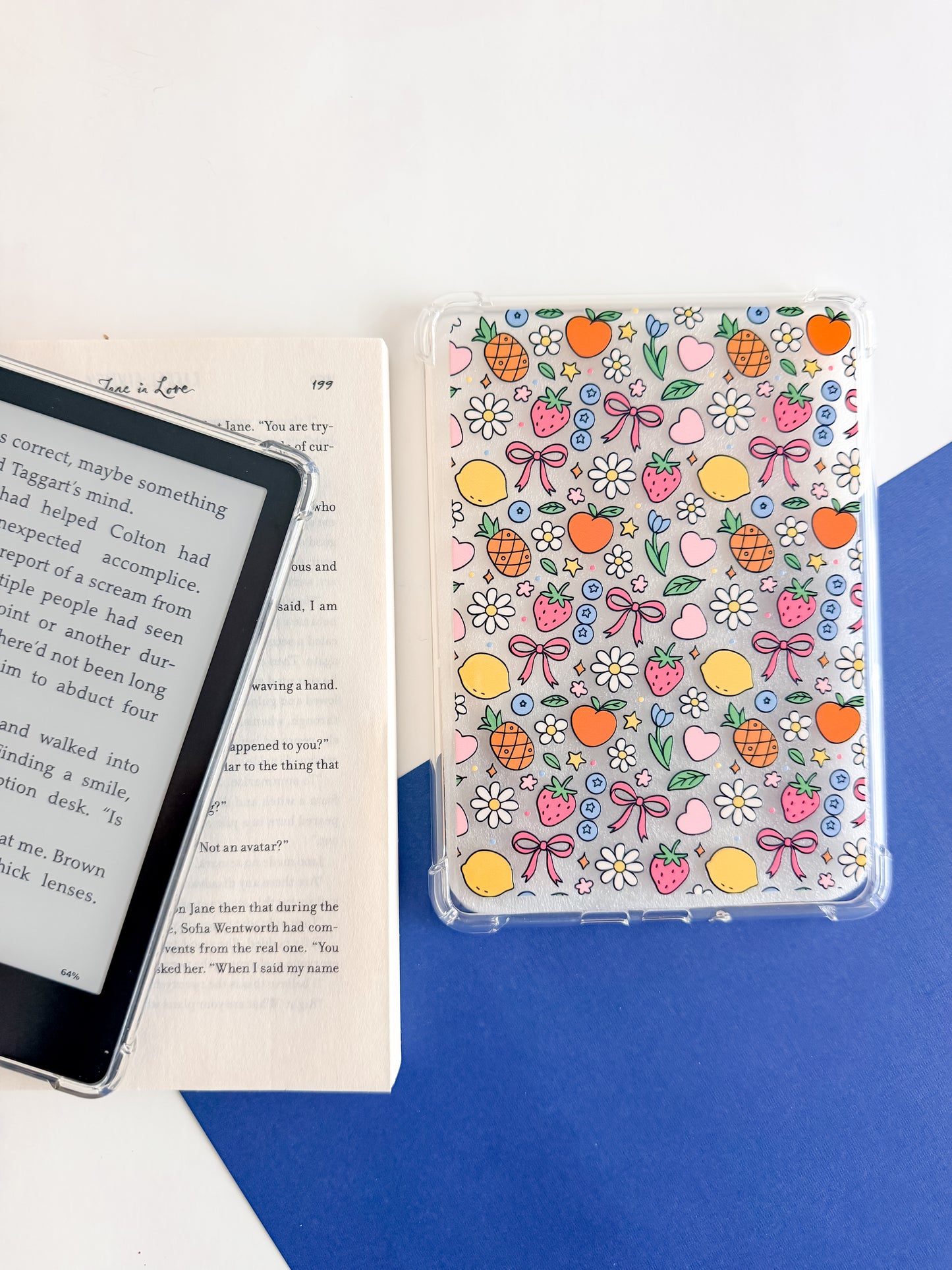 Berry Sweet Blooms Kindle Case