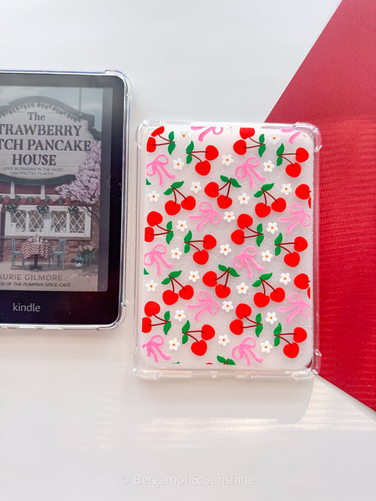 Cherries and Bows Kindle Case