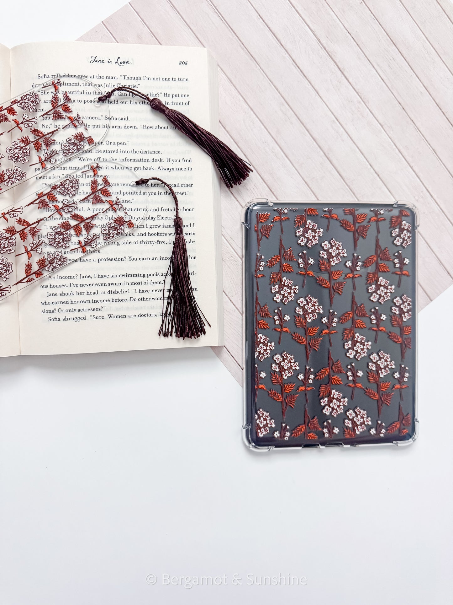 Autumn Floral Bookmark
