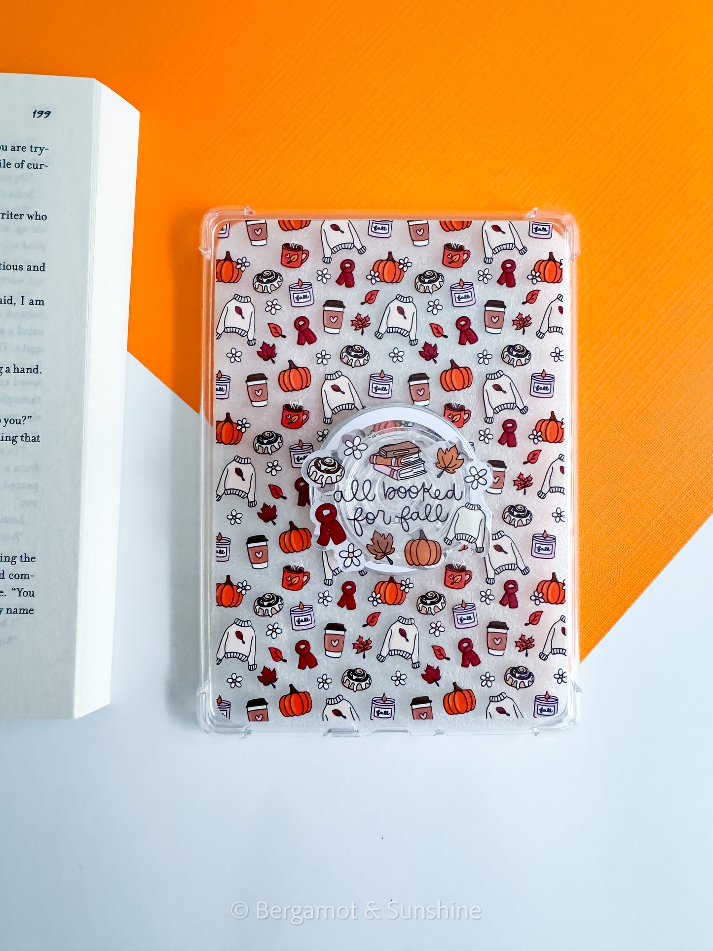 Pumpkin Spice Essentials Kindle Case
