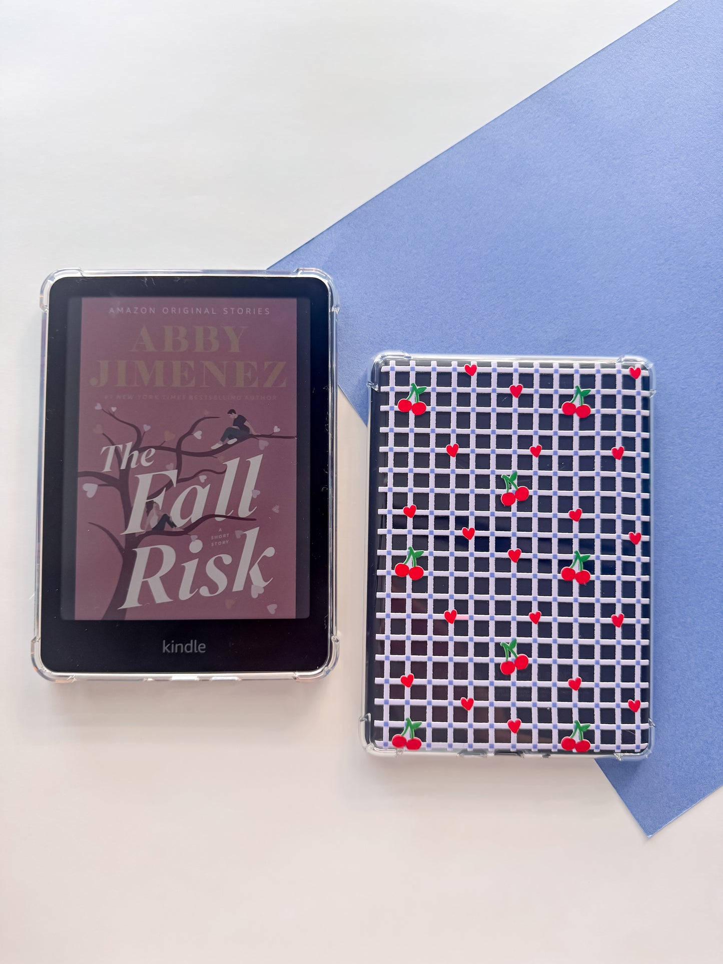 Cherry Grid E reader Case