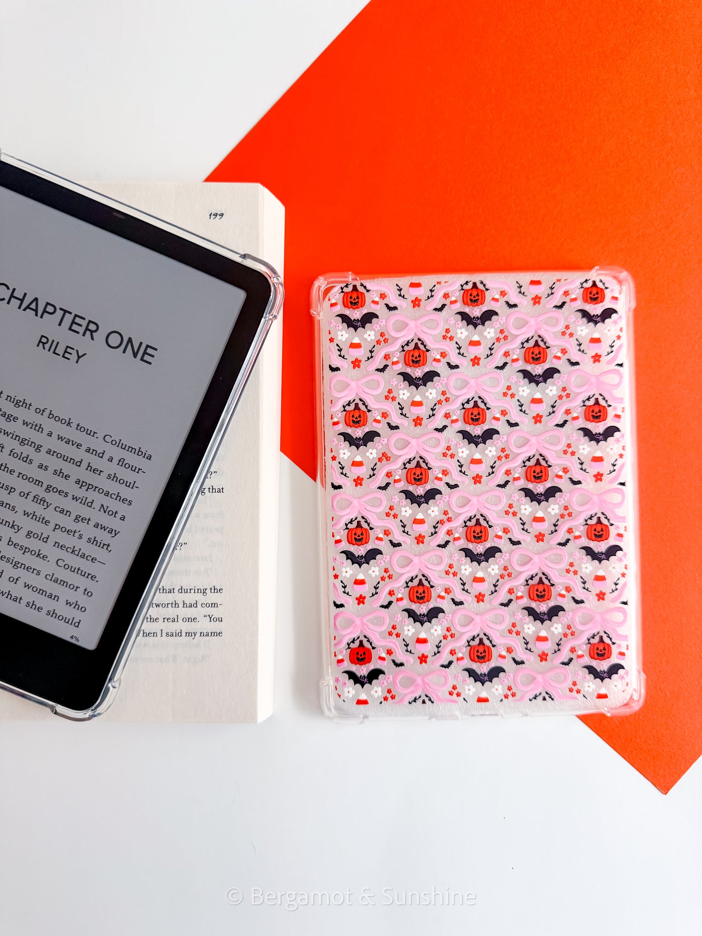 Batty in Bloom Kindle Case