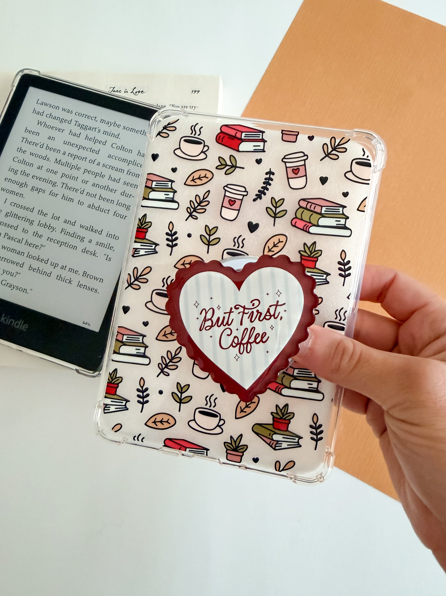 But First.. MagSafe Phone & E-Reader Grip – Bookish Phone Accessory