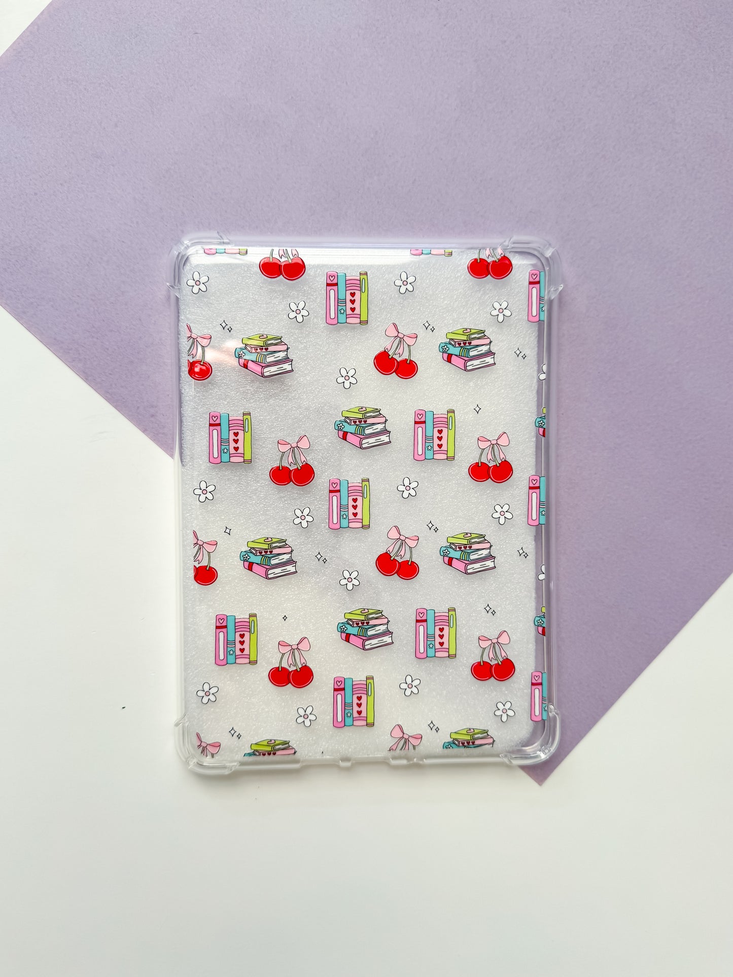 Cherries and Books Kindle Case