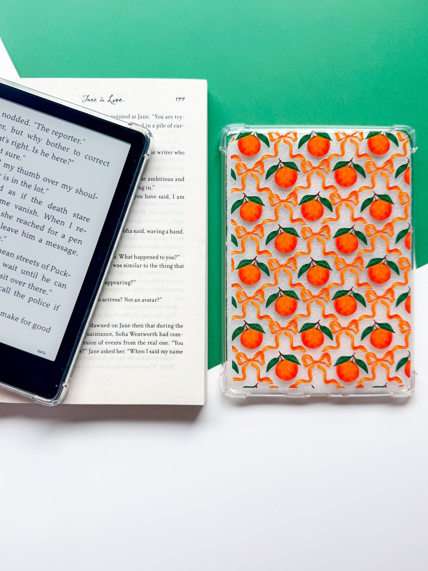 Dunedin Oranges Kindle Case and/or Bookmark [Combined Listing]