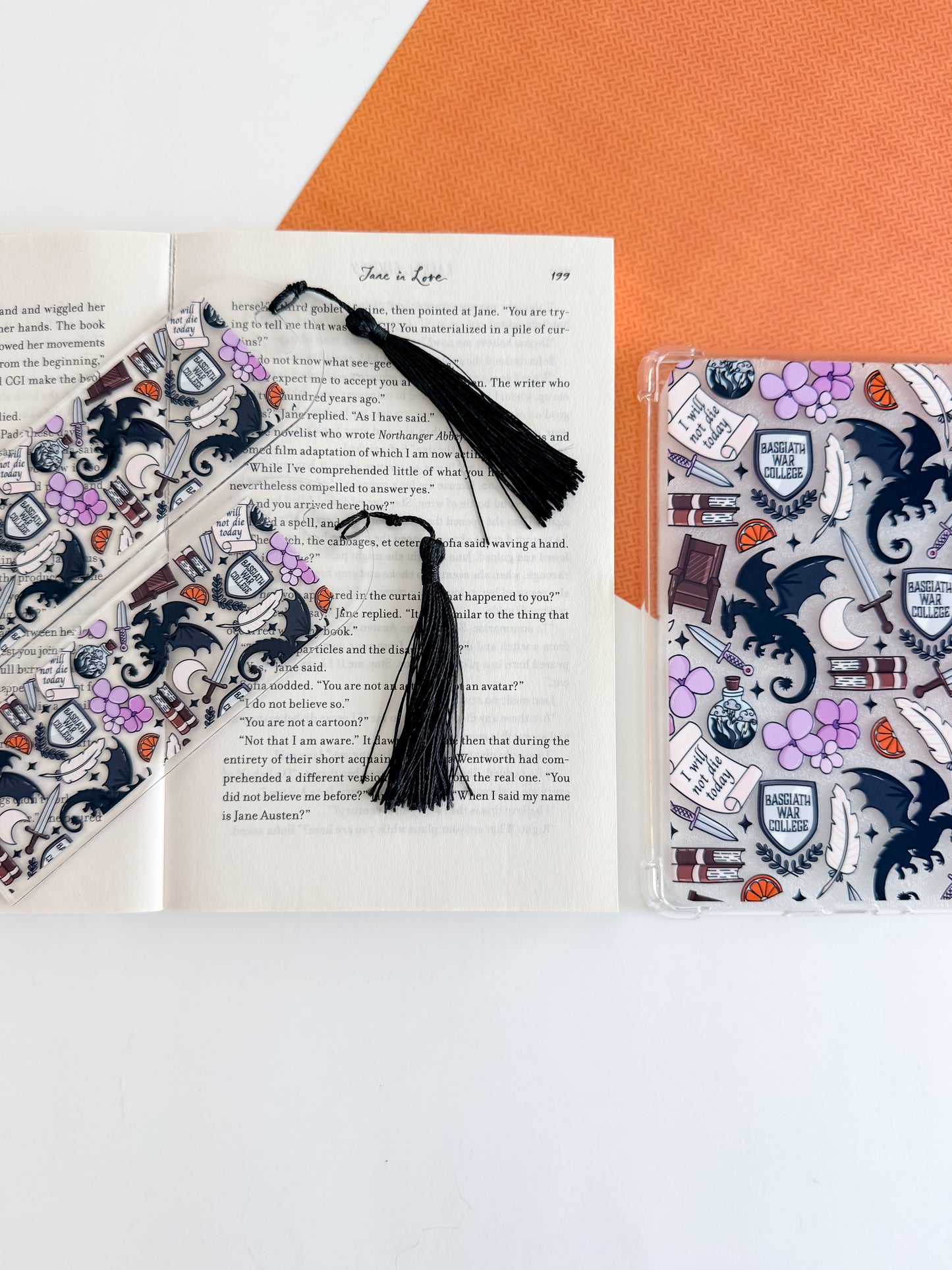 4W E Reader Case and/or Bookmark [Combined Listing]