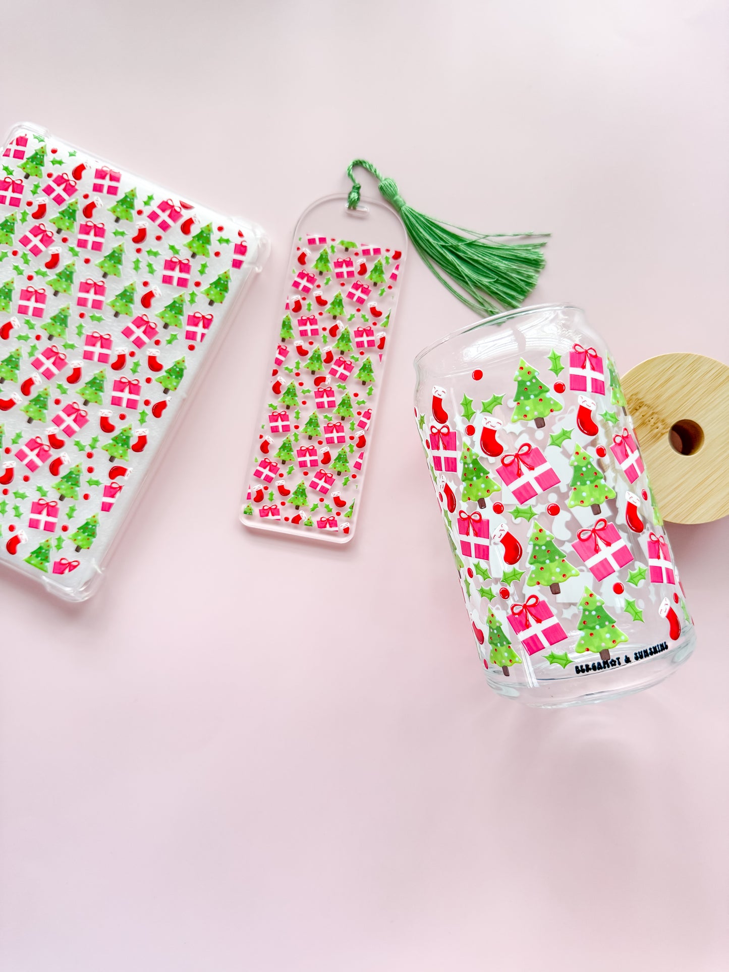 Christmas Trees and Presents Bookmark