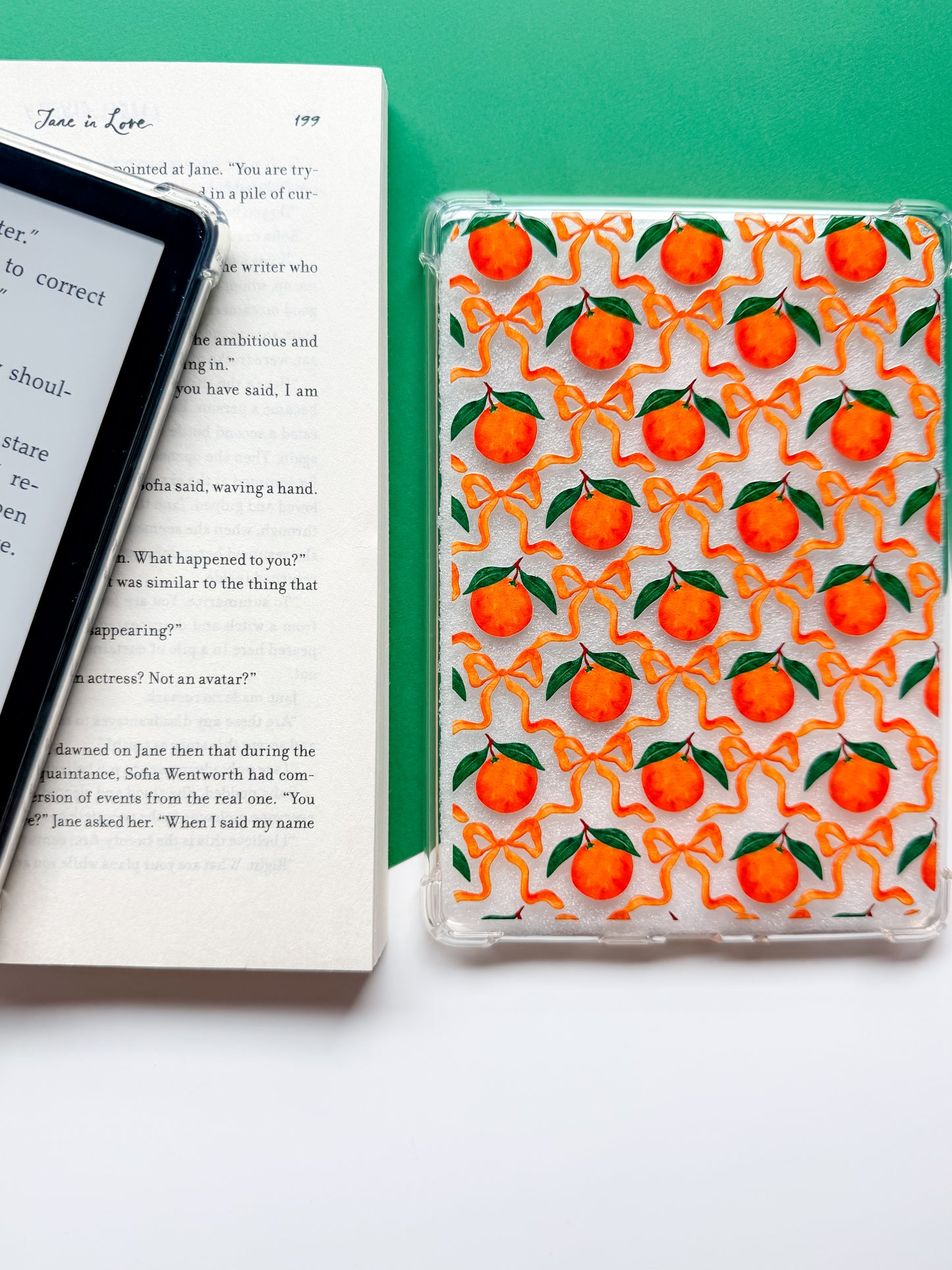Dunedin Oranges Kindle Case and/or Bookmark [Combined Listing]