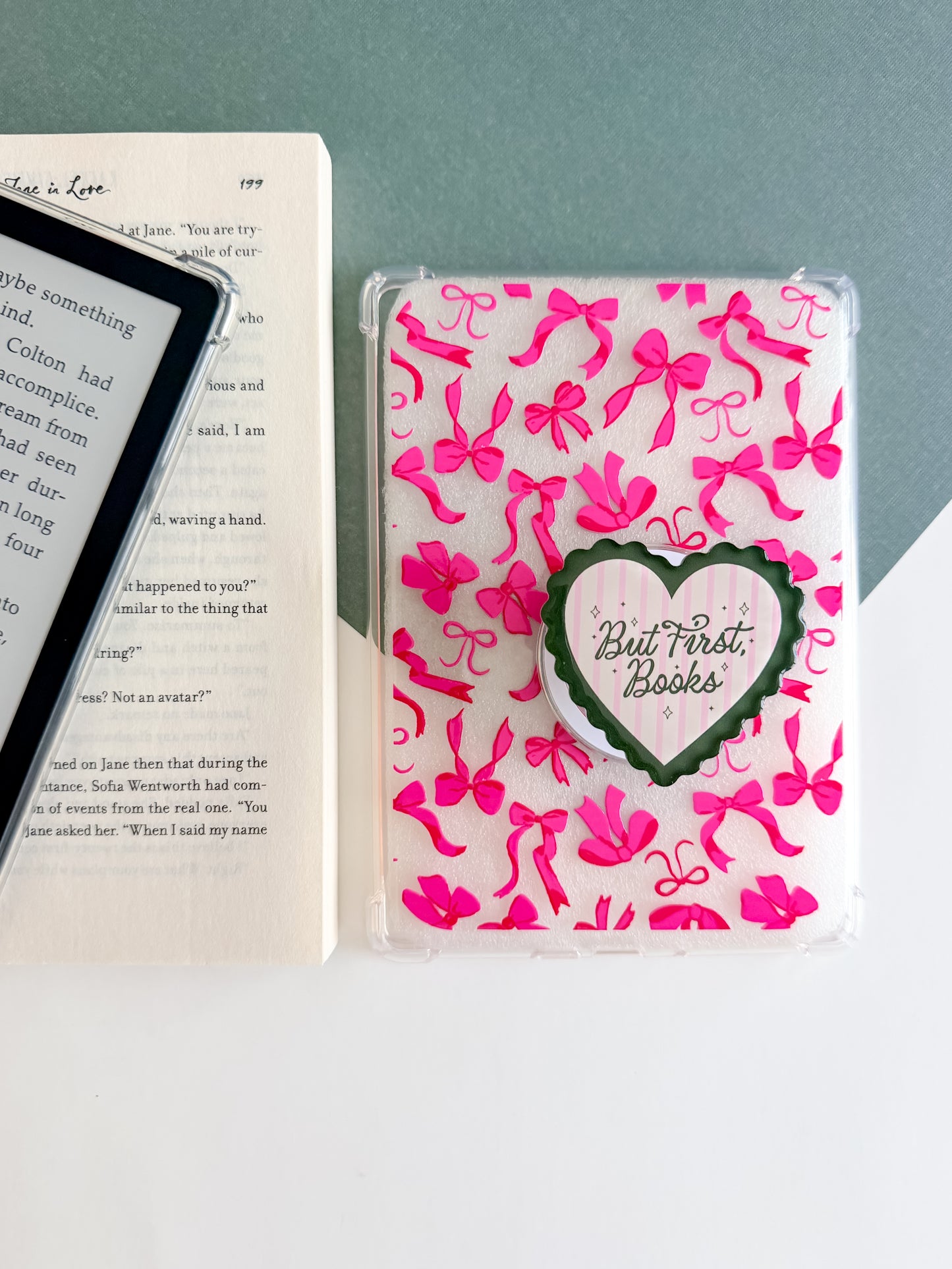 But First.. MagSafe Phone & E-Reader Grip – Bookish Phone Accessory