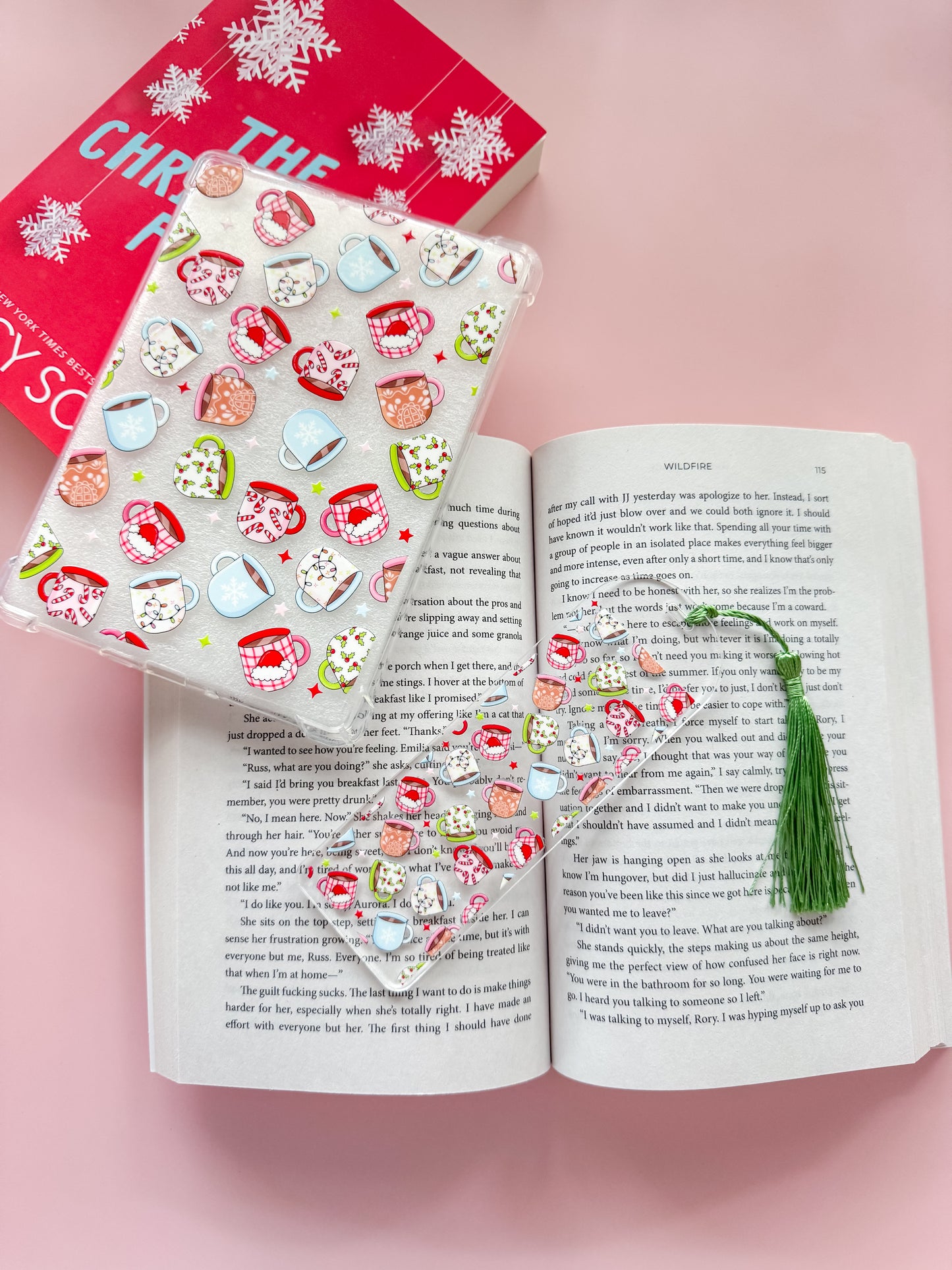 Holiday Mugs Bookmark