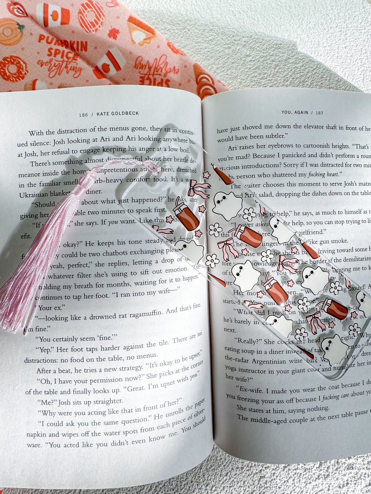 Ghosts and Coffee Bookmark