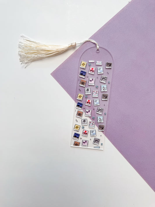 T.S. Polaroid Acrylic Bookmark