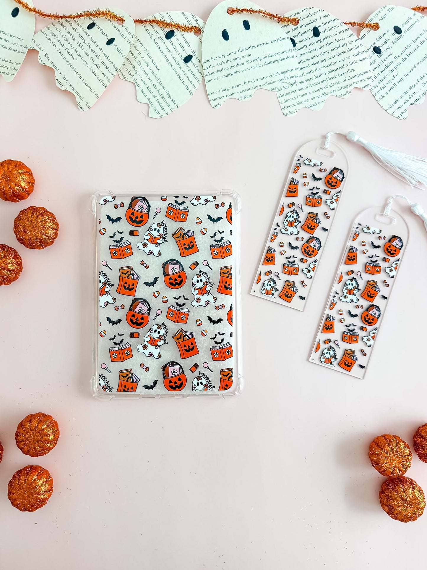 Boooookish E Reader Case and/or Bookmark [Combined Listing]