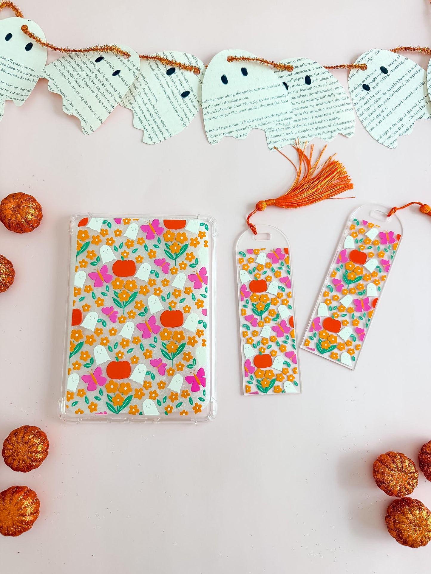 Ghosts and Wildflowers Kindle Case and/or Bookmark [Combined Listing]