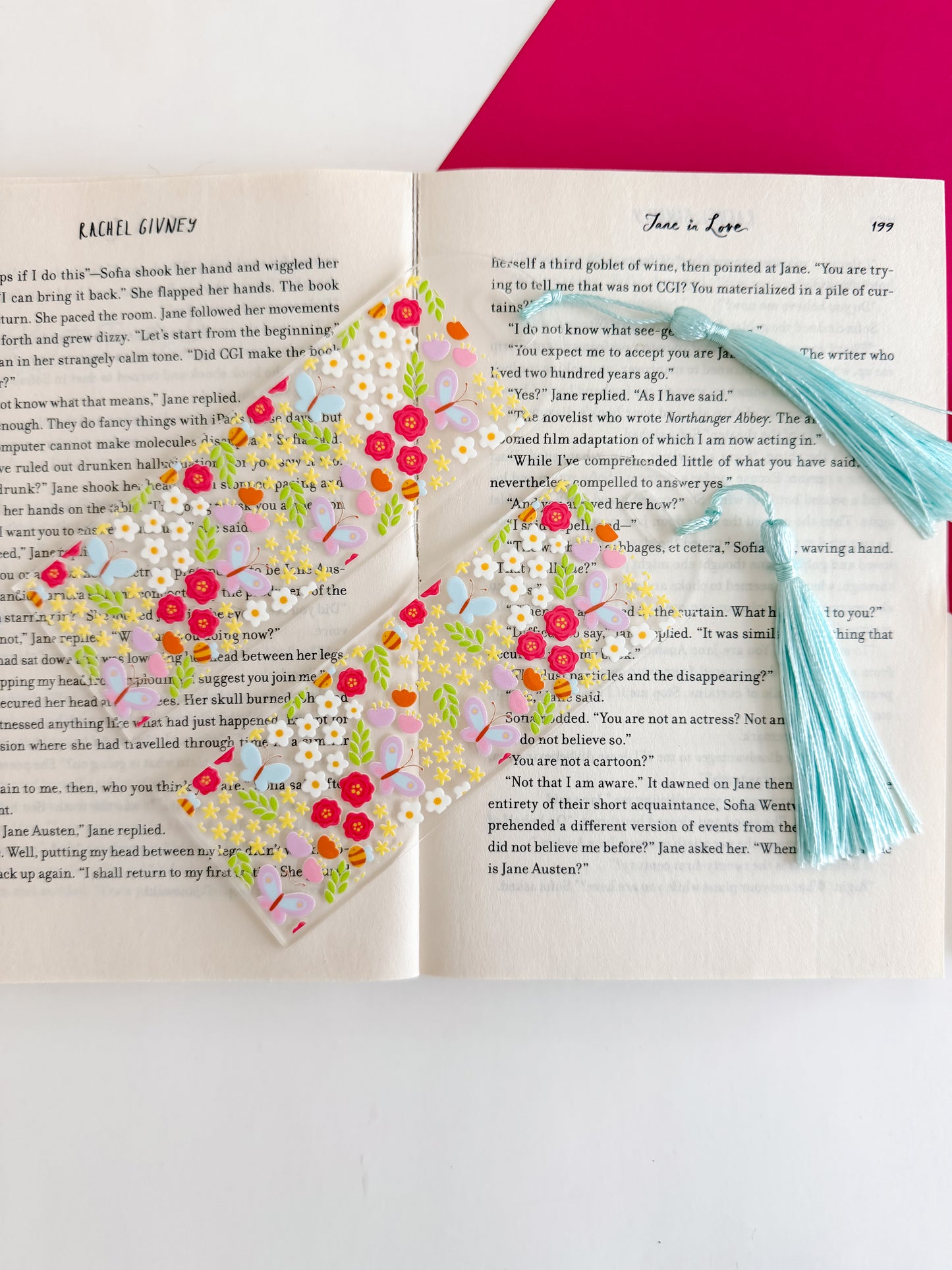 Spring is in the Air E reader Case and/or Bookmark [Combined Listing]