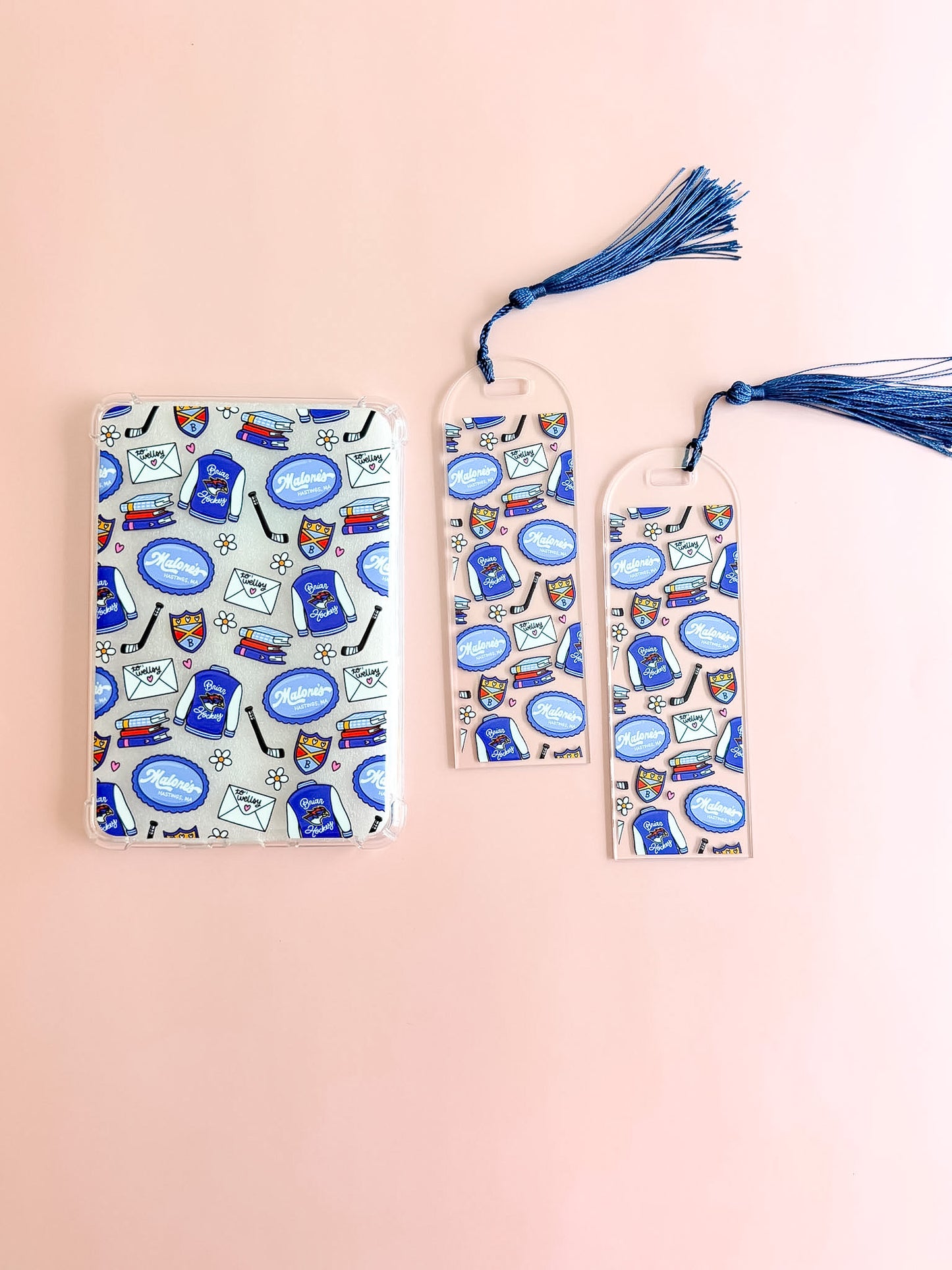 Off Campus Inspired E Reader Case and / or Bookmark [Combined Listing]