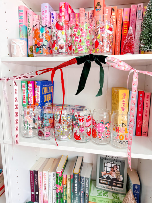 Holiday Mystery Glass Cup