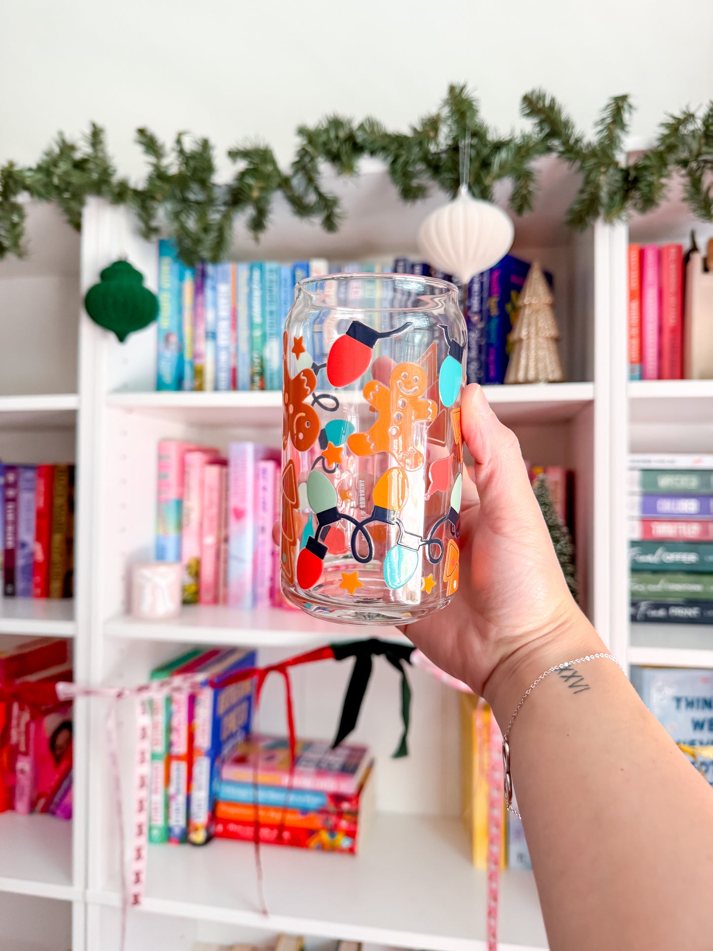 Holiday Mystery Glass Cup