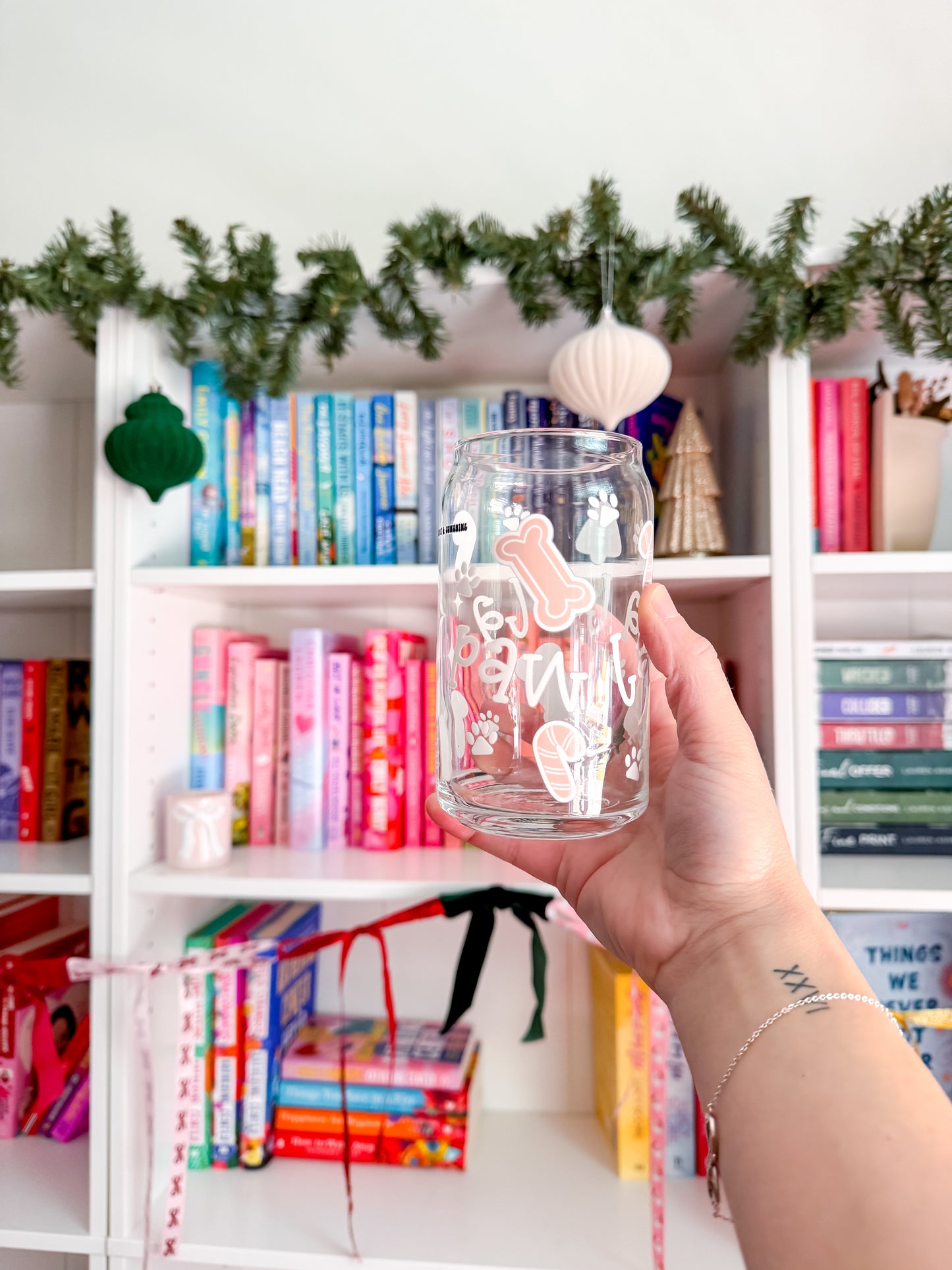 Holiday Mystery Glass Cup