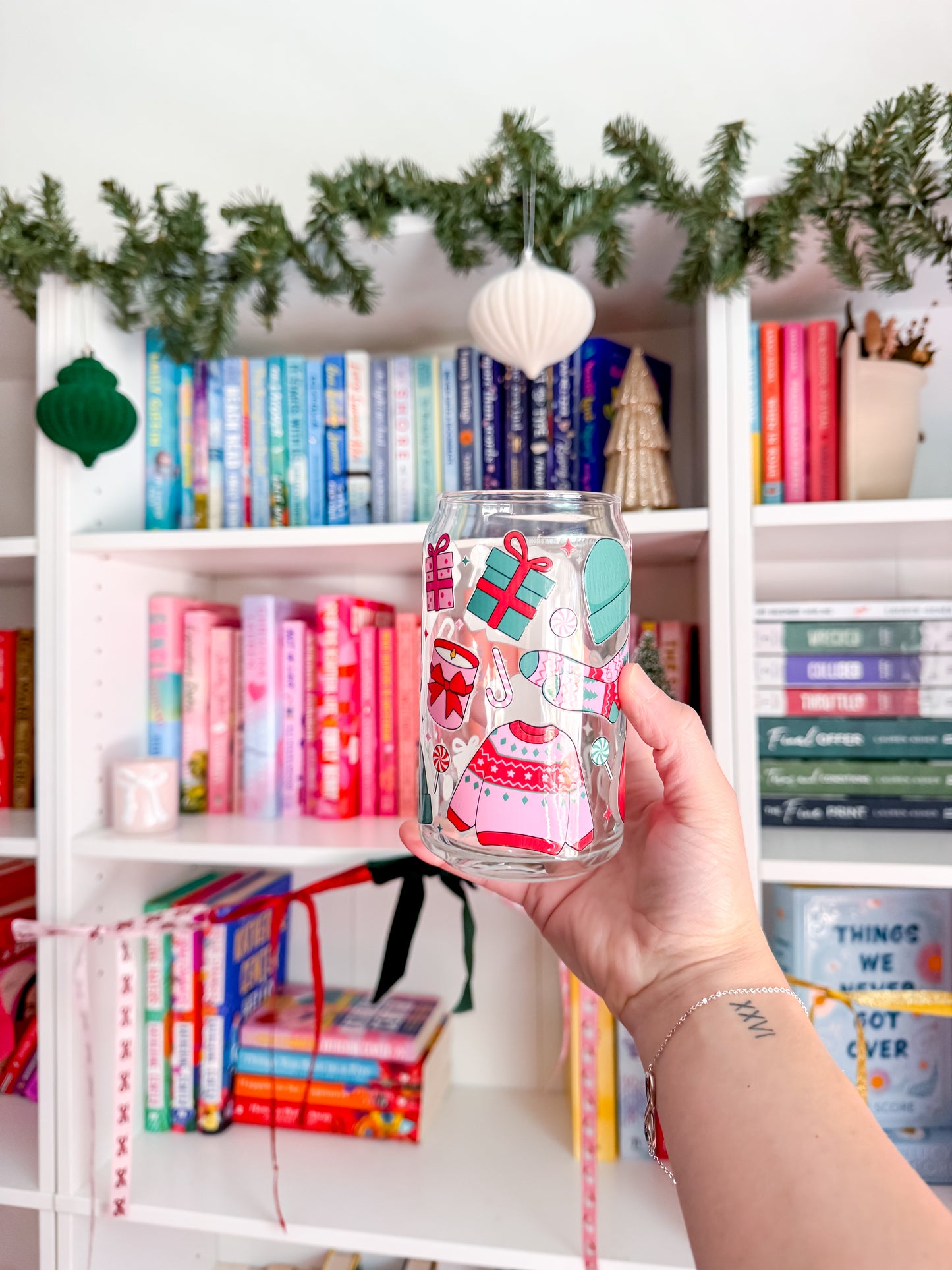 Holiday Mystery Glass Cup