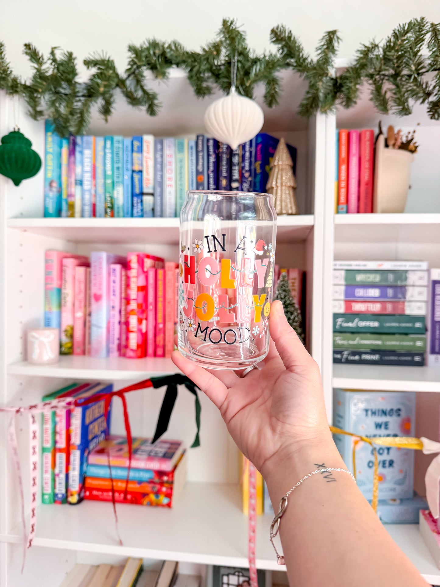 Holiday Mystery Glass Cup