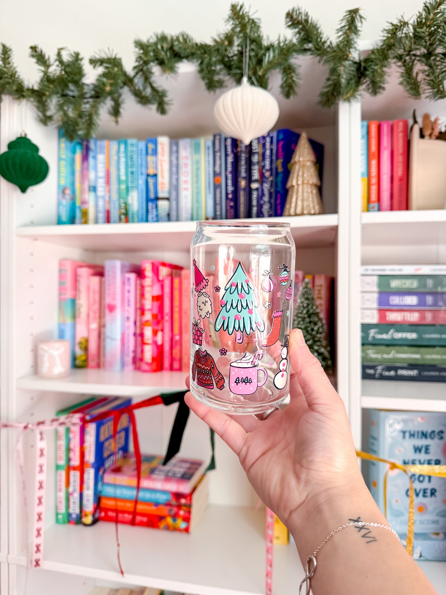 Holiday Mystery Glass Cup