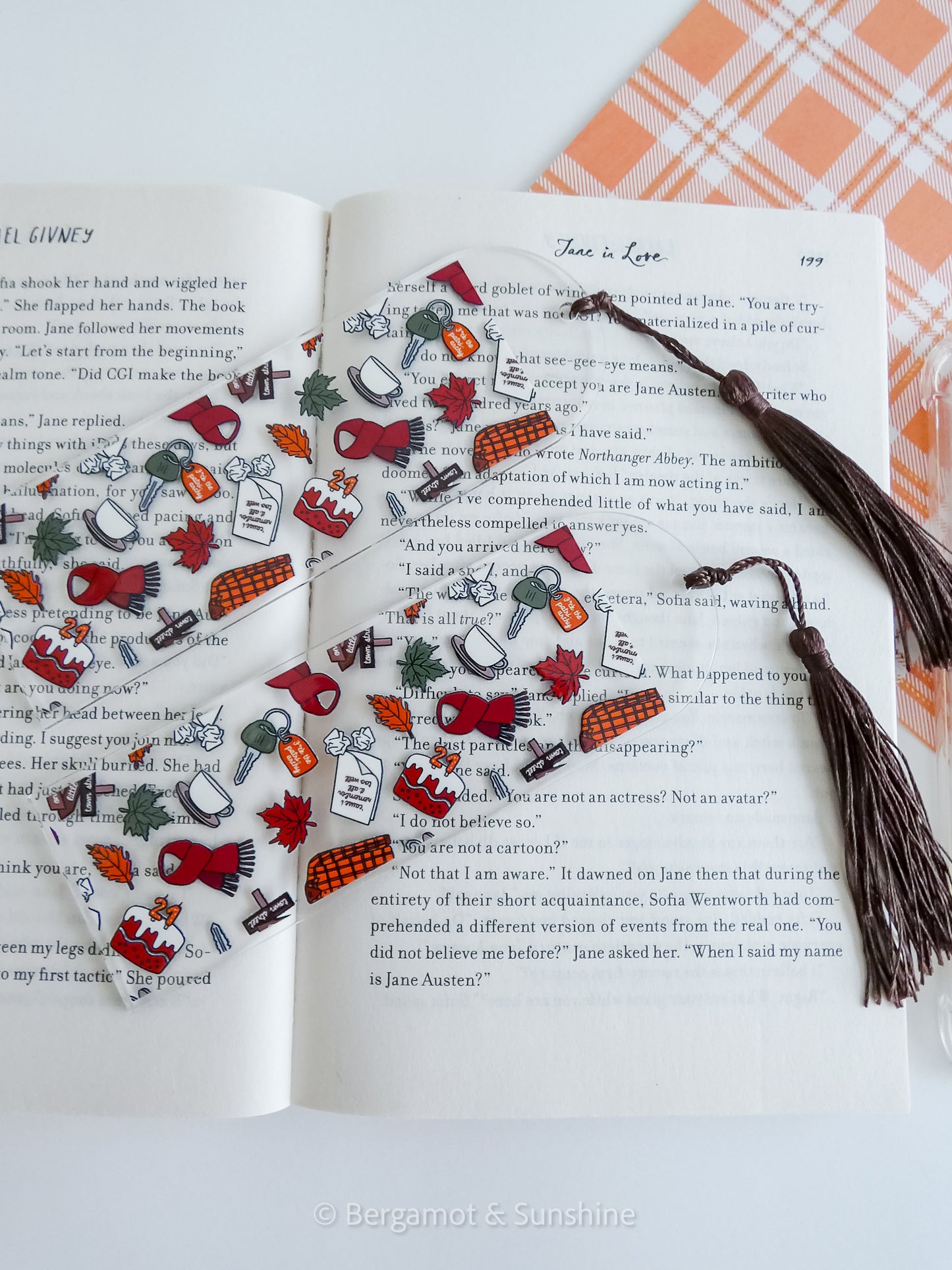T.S. Fall Kindle Case and/or Bookmark [Combined Listing]
