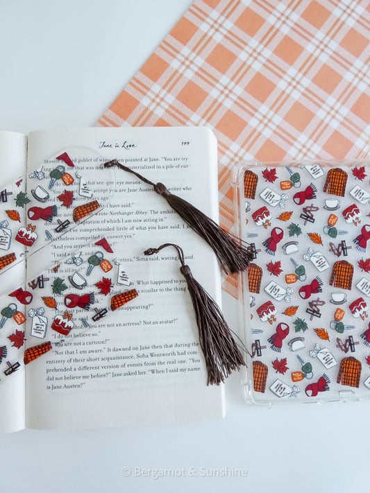 T.S. Fall Kindle Case and/or Bookmark [Combined Listing]